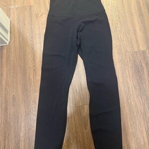 Black High-Waisted Leggings